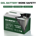 ECO-WORTHY 12V 100AH Sealed Lead Acid Solar Power Deep Cycle Battery for Charging Power