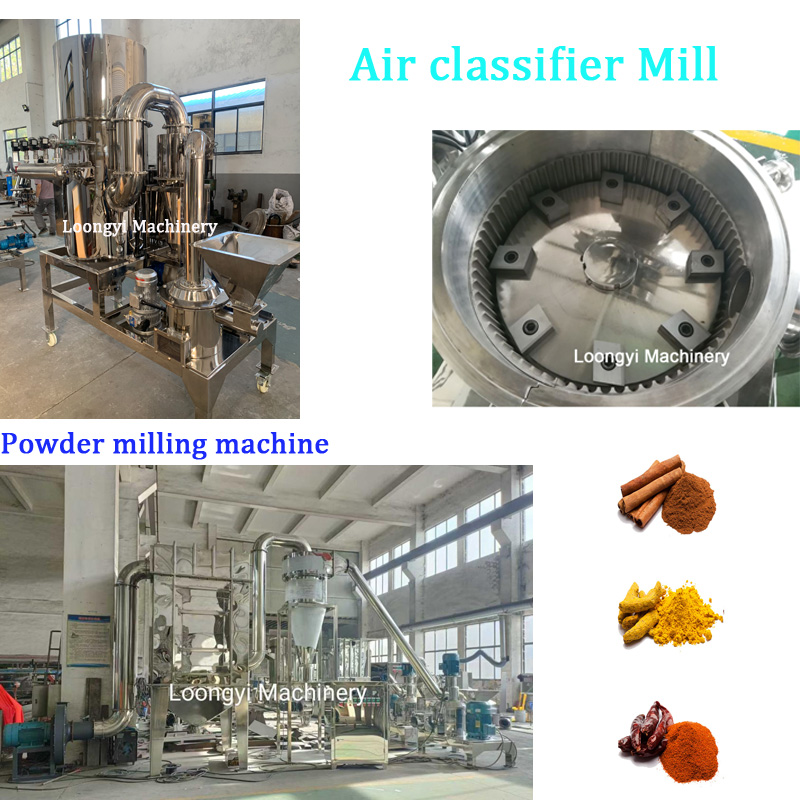 Air classsifier mill