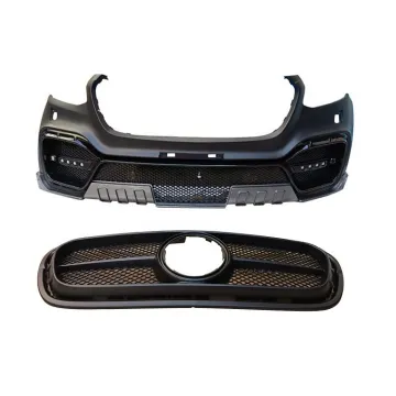High-Quality Black Radiator Grill Front Bumper Grille Kit for Mercedes-Benz X-Class 2018 Pickup