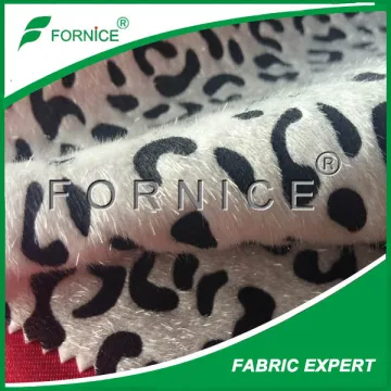 China manufacture synthetic animal printed leather man shoes fabric