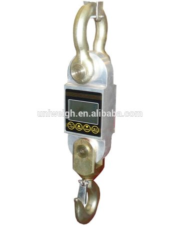 aluminium waterproof LCD dynamometer ergometer with shackle and hook