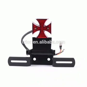 Motorcycle Cross Red Led Tail Light For Chopper