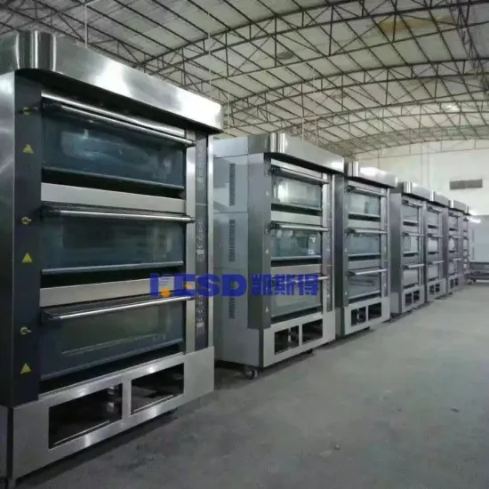 Manufacturer Supplies Gas Oven, Customizable Three-Layer Nine-Tray Oven 250L
