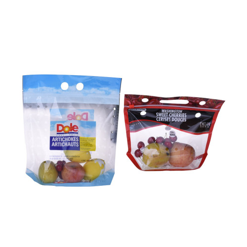 Top Quality Quad Seal Sustainable Fleatbled Fruit Packaging