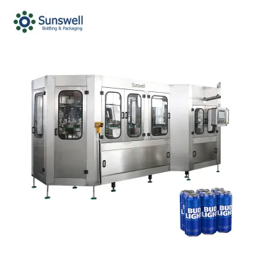 Automatic high speed beer can filler machine