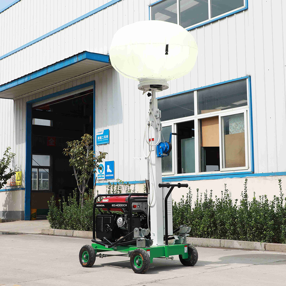 Factory Supply Diesel Inflável Torre de iluminação de balão