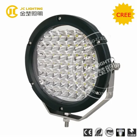 1X Round 9Inch 225W Cree Led Driving Spot Work Light Jeep 4WD Offroad HID SUV 4X4