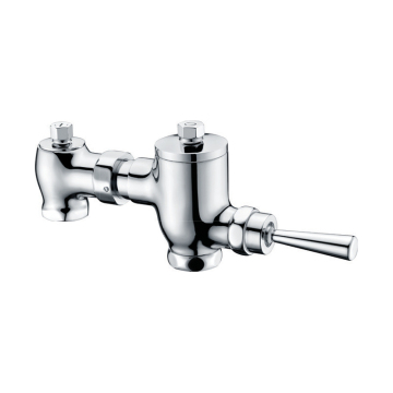 Horizontal-Type Time-Delay Valve with Foot-Control and Chrome Plating