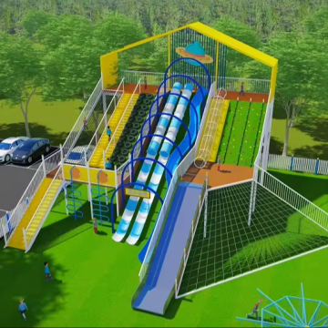 Commercial Factory Price Kids Playground Equipment for Outdoor Amusement Parks