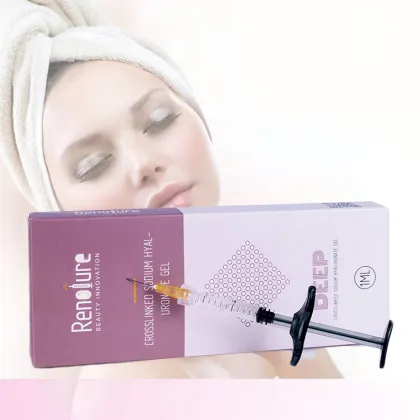 1ml Cross Linked Ha Cheek Filling Dermal Filler