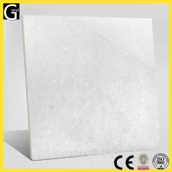 white color living room bed room polished porcelain floor tiles industry tile white