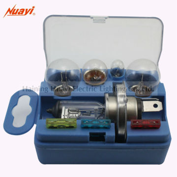 Auto halogen headlamp, H4 bulb KIT for cars, automobile headlight lamp