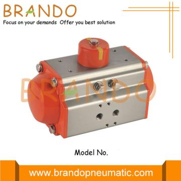 Double Acting Pneumatic Aluminum Actuator For Ball Valve