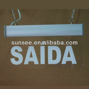 Acrylic exit signs led,emergency sign, LEDSIGN-041