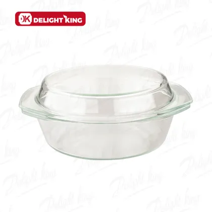 6Pieces Glass Casserole Cookware Set