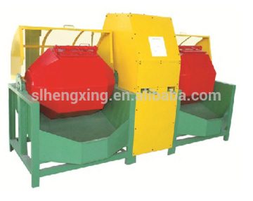 Double Barrel Deburring Finishing Machine ,Rotary barrel polisher