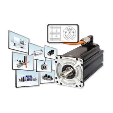 security energy saving servo motor