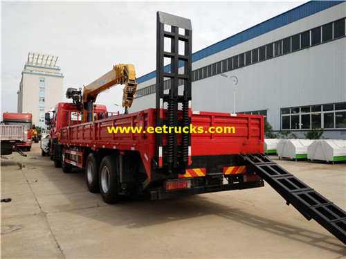 XCMG 8X4 20ton lori lililowekwa kwenye cranes