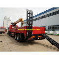 XCMG 8X4 20ton lori lililowekwa kwenye cranes