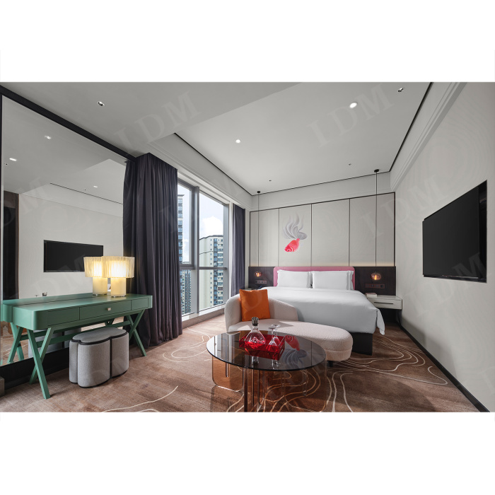 Современный роскошный гостиничный набор мебели для спальни