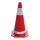 70cm orange rubber road traffic safety cones