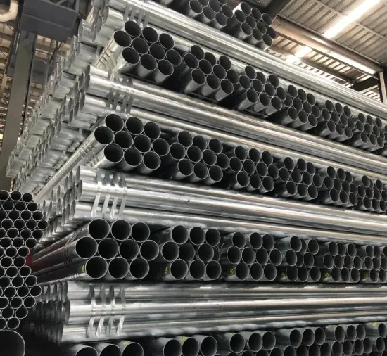 Dn15 hot dip galvanized steel pipe for greenhouse