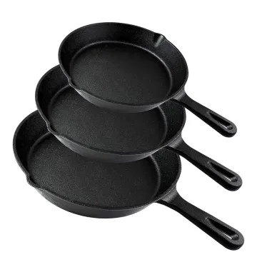 Cast Iron Frying Pans Pre-Seasoned Cast Iron Skillet Cast Iron Pan Cookware Set
