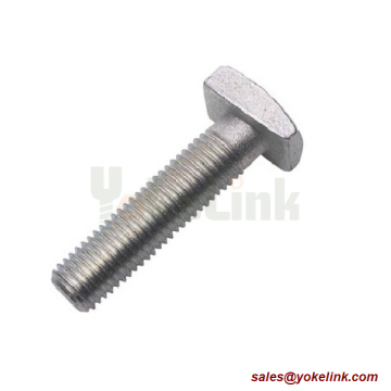 Square Askew Head Bolt with wedge shaped head