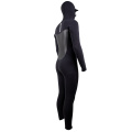 Seaskin 5/4mm Hooded Chest Zip Smooth Skin Wetsuit