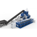 Chips Horizontal Birta Dib -u -warshadaynta Briquetting Machine