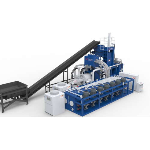 Horizontal Steel Chips Metal Recycling Briquetting Machine