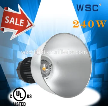 High quality dimmable led high bay light 240w best heat sink design