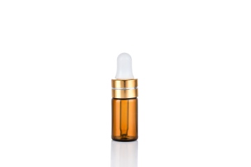 16mm Amber Glass Dropper Bottle Storage