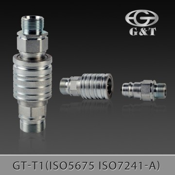 GT-T1 Push-Pull Hydraulic Quick Disconnect-koppeling