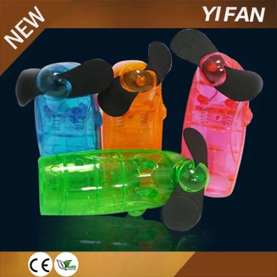 plastic mini water spray fan