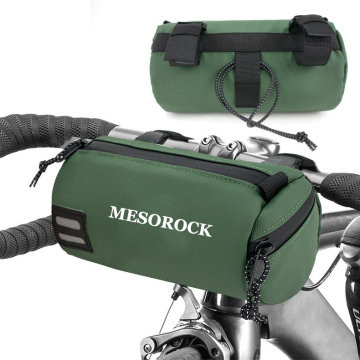 Mesorock Waterproof Bike Travel Frame Bag - Large Bicycle Front Storage Handlebar Bag