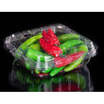 Lightweight vegetable packaging box