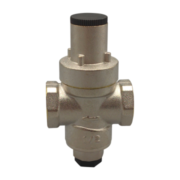 High Quality Brass Adjustable Pressure Reducing Valve with Strainer for Water Oil Gas