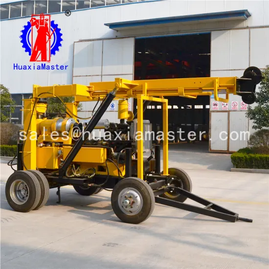 100m-600m XYX-3 drilling rig water well / convenient and reliable / tractor mounted drilling rig