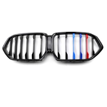 BMW X6 Series G06 Single Line Kidney Front Grille - M Color Single Slat