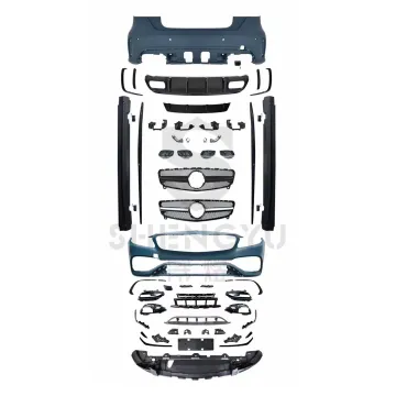 AMG Style Auto Accessories for Benz A-Class W176: Grille, Exhaust Pipe, Side Skirt, Car Bumper Upgrade to A45