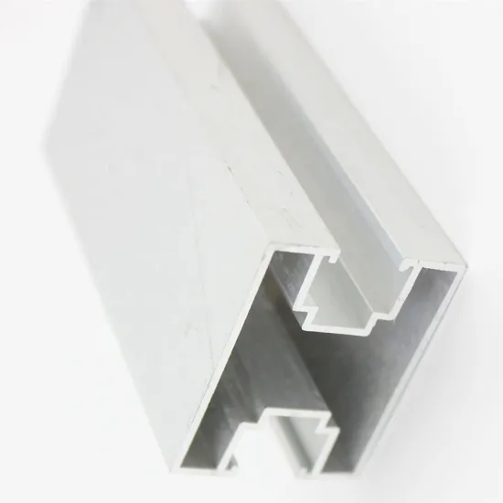 Custom Solar Photovoltaic Rail Aluminum Profiles