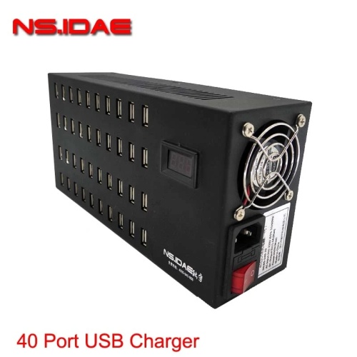 Estação de carregamento de 40 portas do carregador USB de 40 portas