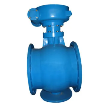 Double eccentric flanged butterfly valves