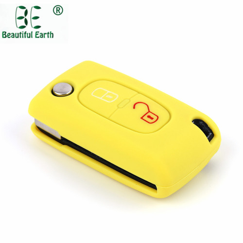 Silicone Peugeot 207 Key Cover For Car