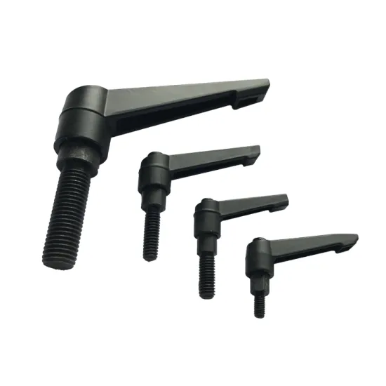 Factory Price Adjustable Clamp Lever Handle with Bakelite Revolving Stud