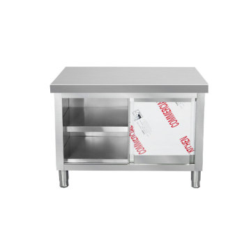 Tables de travail personnalisables en acier inoxydable pour cuisines et restaurants