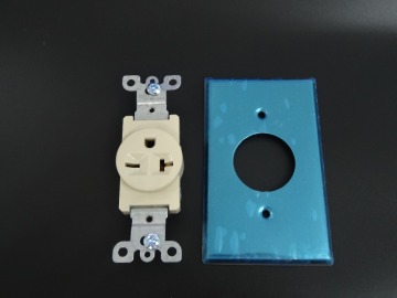 Factory Price USA Wall Socket Nema 6-20 250V 20A Single Receptacle with Isolated Ground