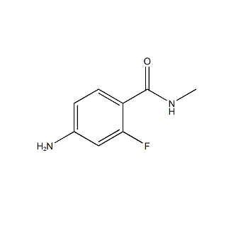 4-AMINO-2-FLUORO-N-METHYLBENZAMIDE Per la produzione di Enzavaltamide Numero CAS 915087-25-1