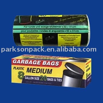 HDPE / LDPE Star Seal Garbage Bag
